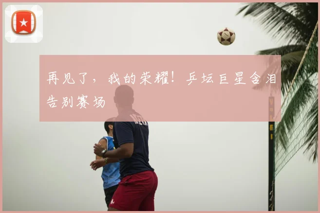 再见了，我的荣耀！乒坛巨星含泪告别赛场