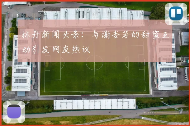 林丹新闻头条：与谢杏芳的甜蜜互动引发网友热议